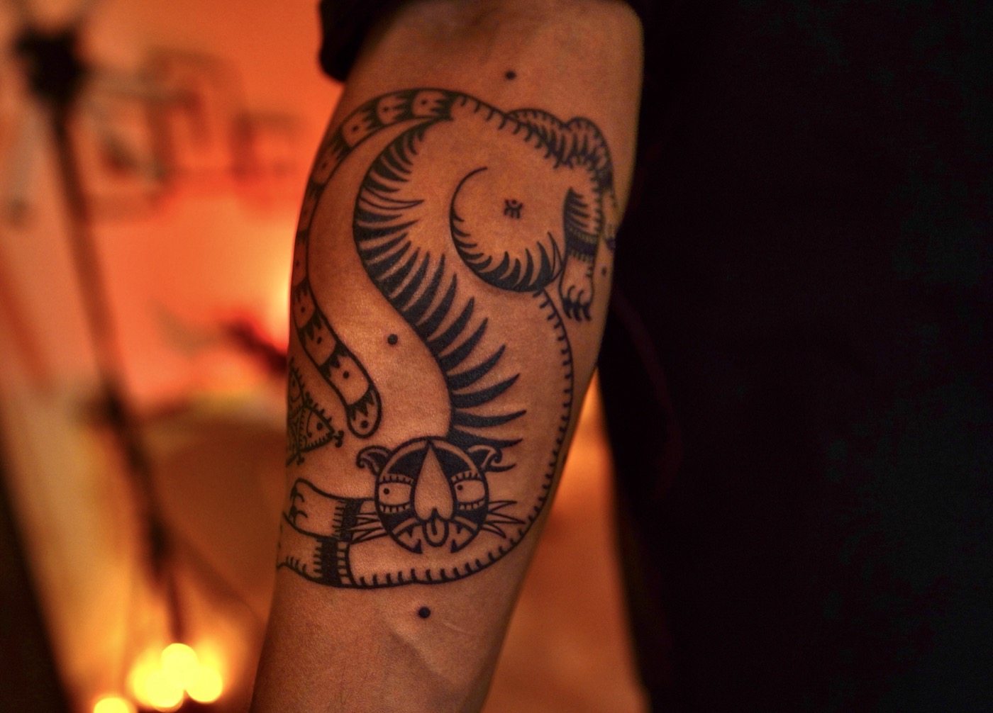 Pattachitra tattoo by Mourya — piece 11