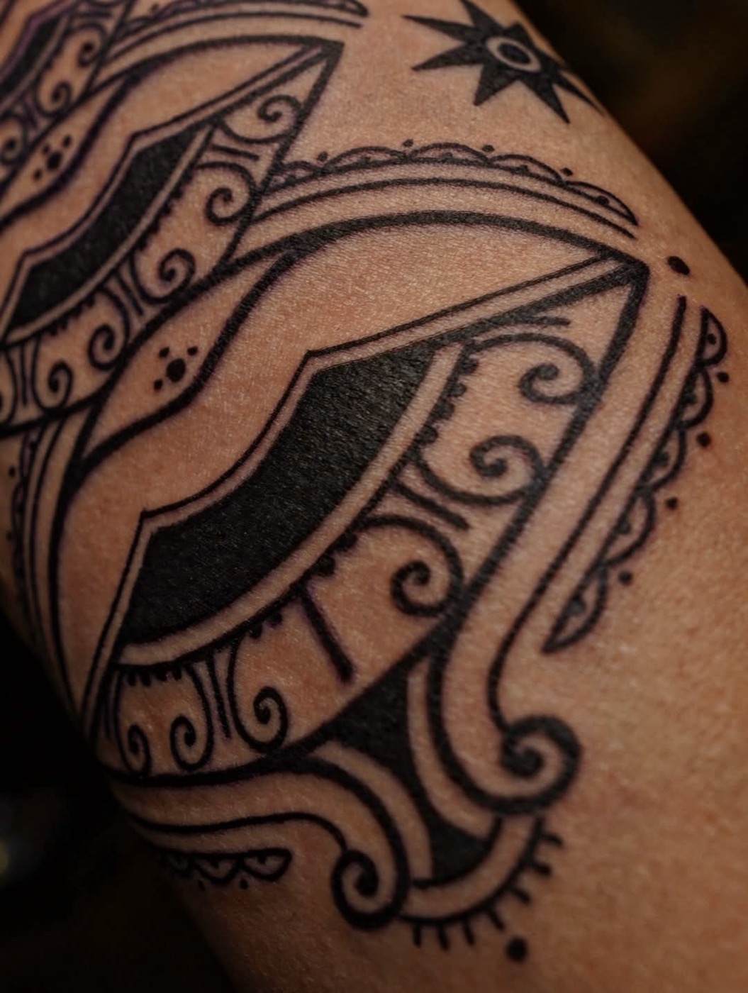 Pattachitra tattoo by Mourya — piece 14