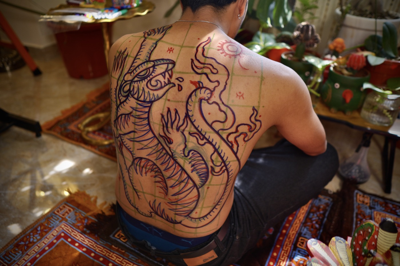 Pattachitra tattoo by Mourya — piece 9