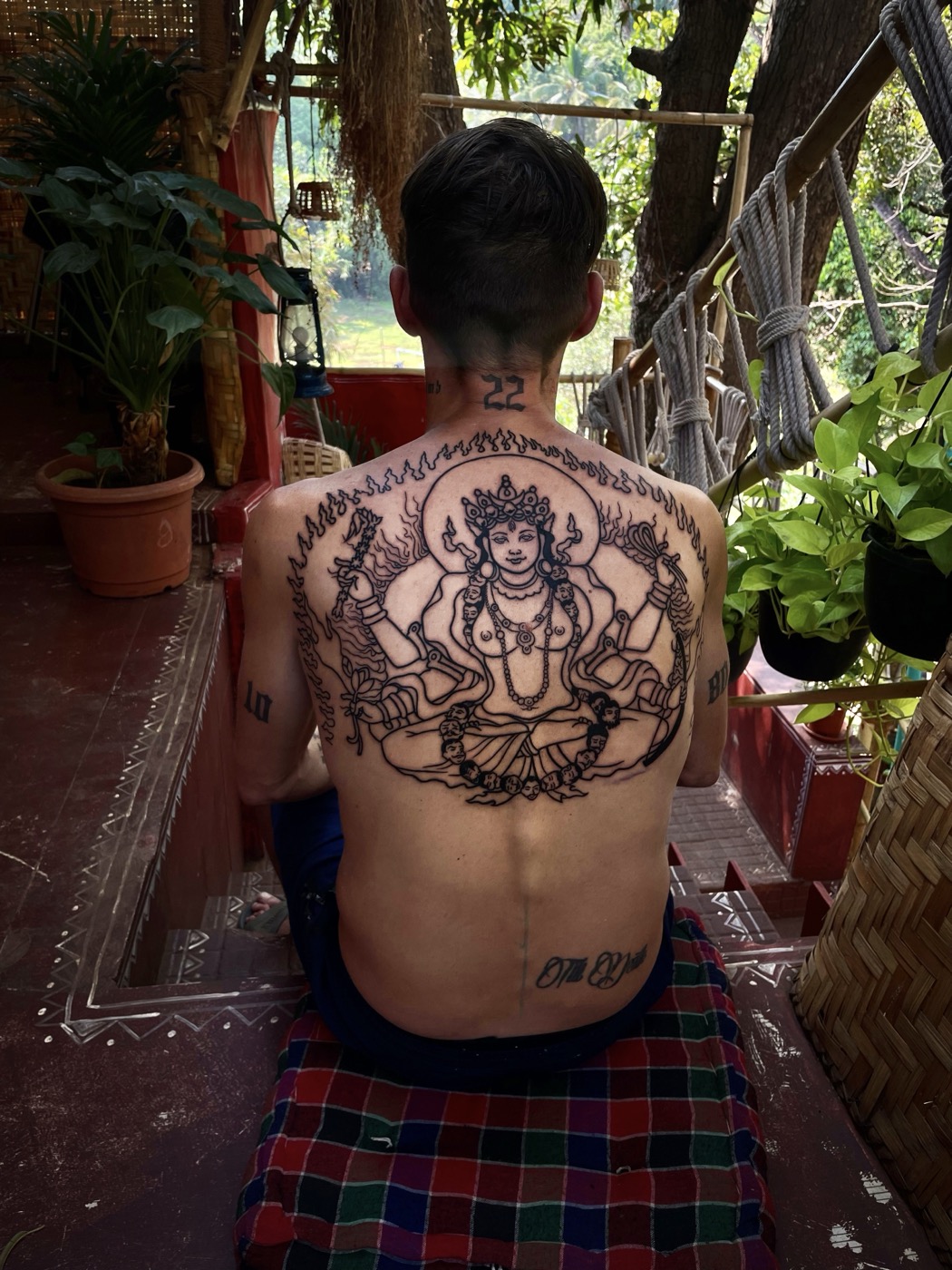 Pattachitra tattoo by Mourya — piece 1