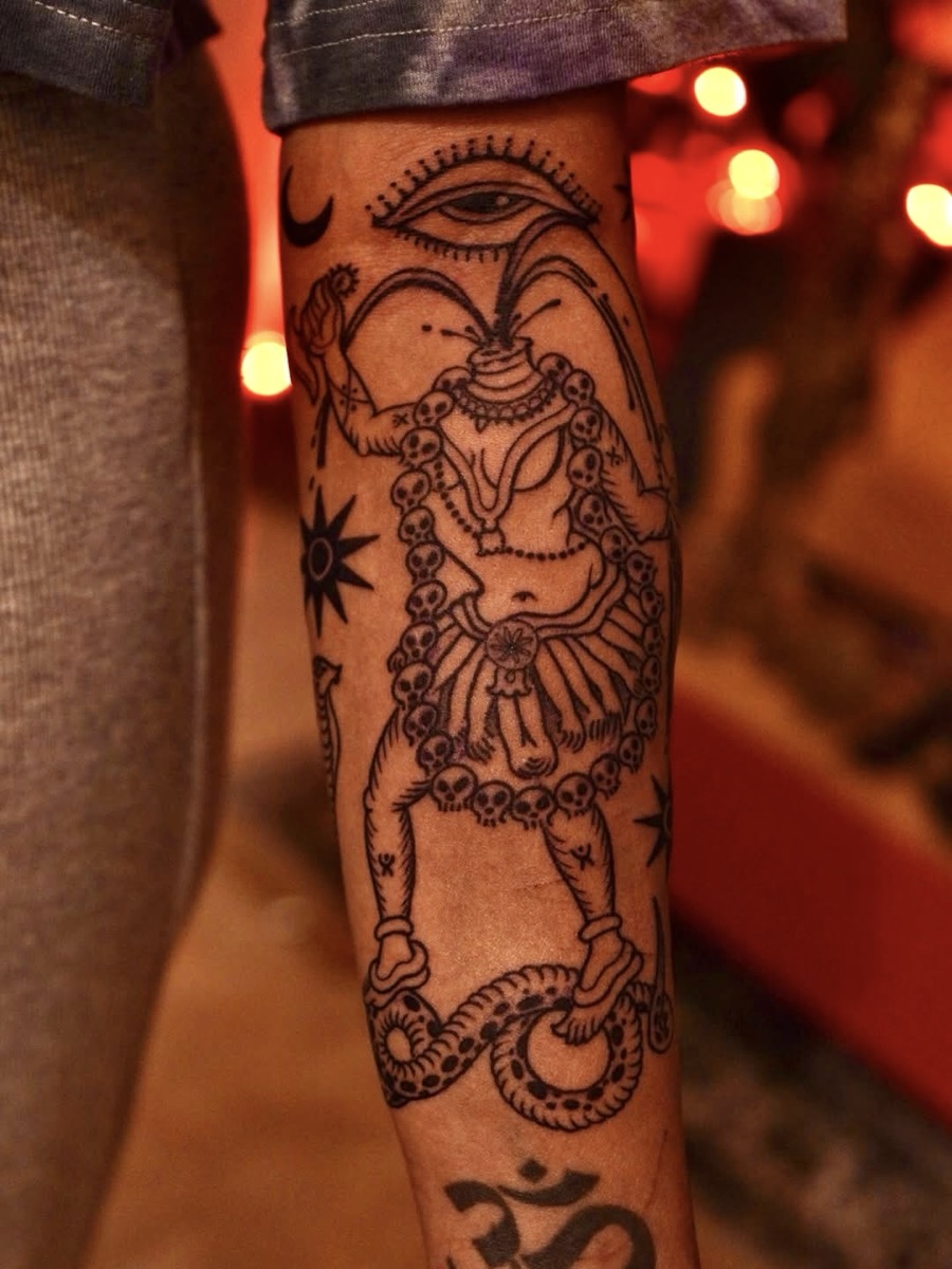 Pattachitra tattoo by Mourya — piece 18
