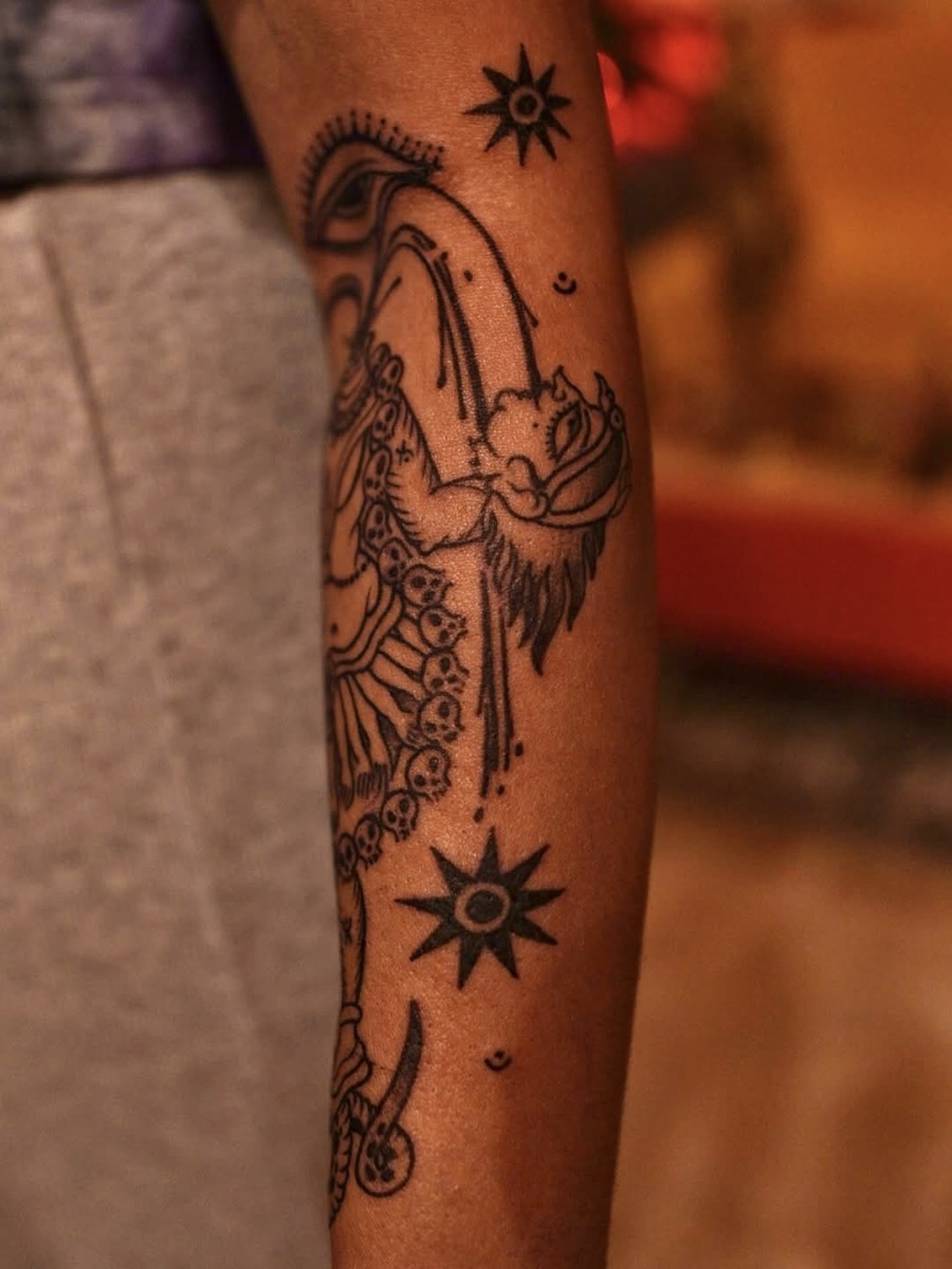 Pattachitra tattoo by Mourya — piece 35